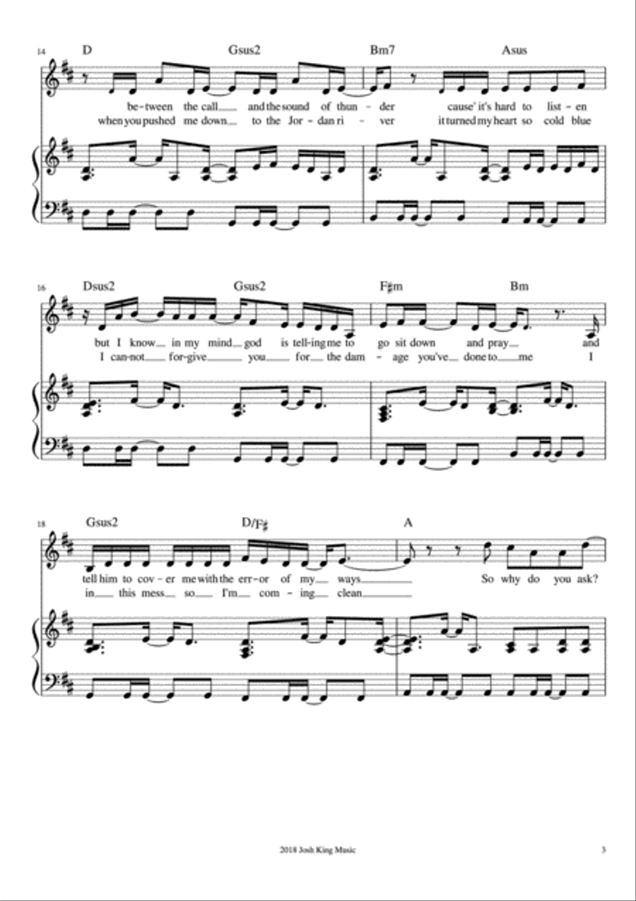 Praying For You Praying For You Voice scores gallery preview page 3