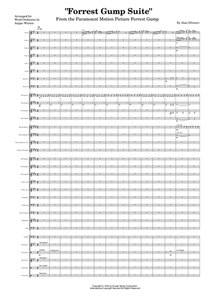 Forrest Gump Suite - Score Only image number null