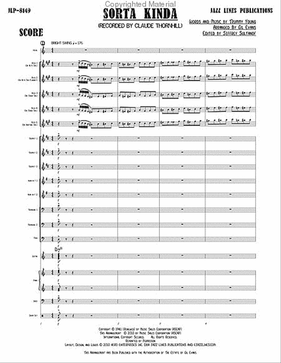Sorta Kinda Big Band scores gallery preview page 4