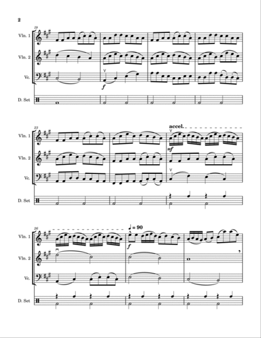Autumn's Winter Chamber Music scores gallery preview page 2