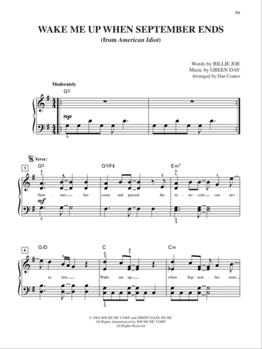 Top-Requested Modern Broadway Hits Easy Piano scores gallery preview page 4