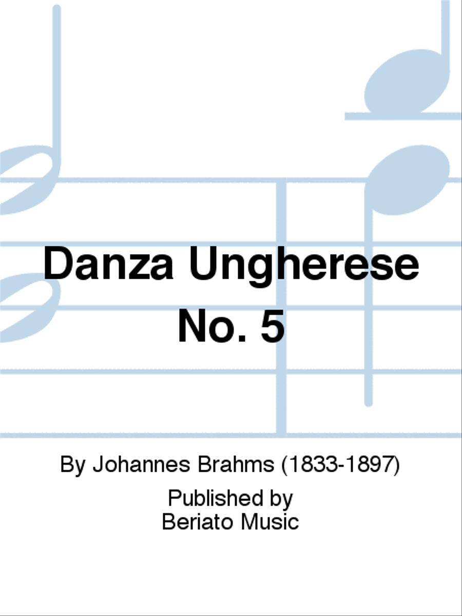 Danza Ungherese No. 5 String Orchestra scores gallery preview page 1