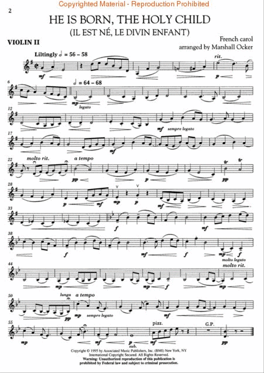 Christmas Collection Christmas Collection Orchestra scores gallery preview page 3