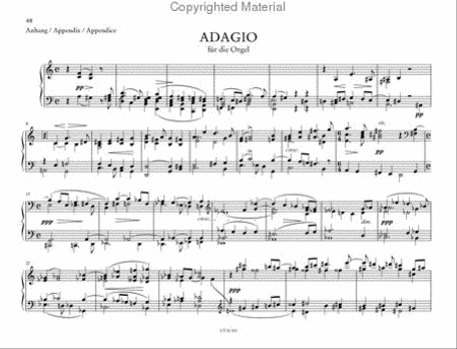 Organ Works Organ Works Chamber Music scores gallery preview page 5