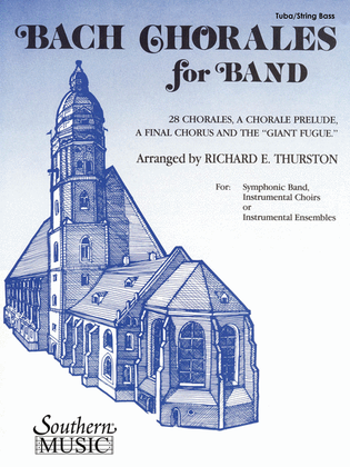 Book cover for Bach Chorales for Band