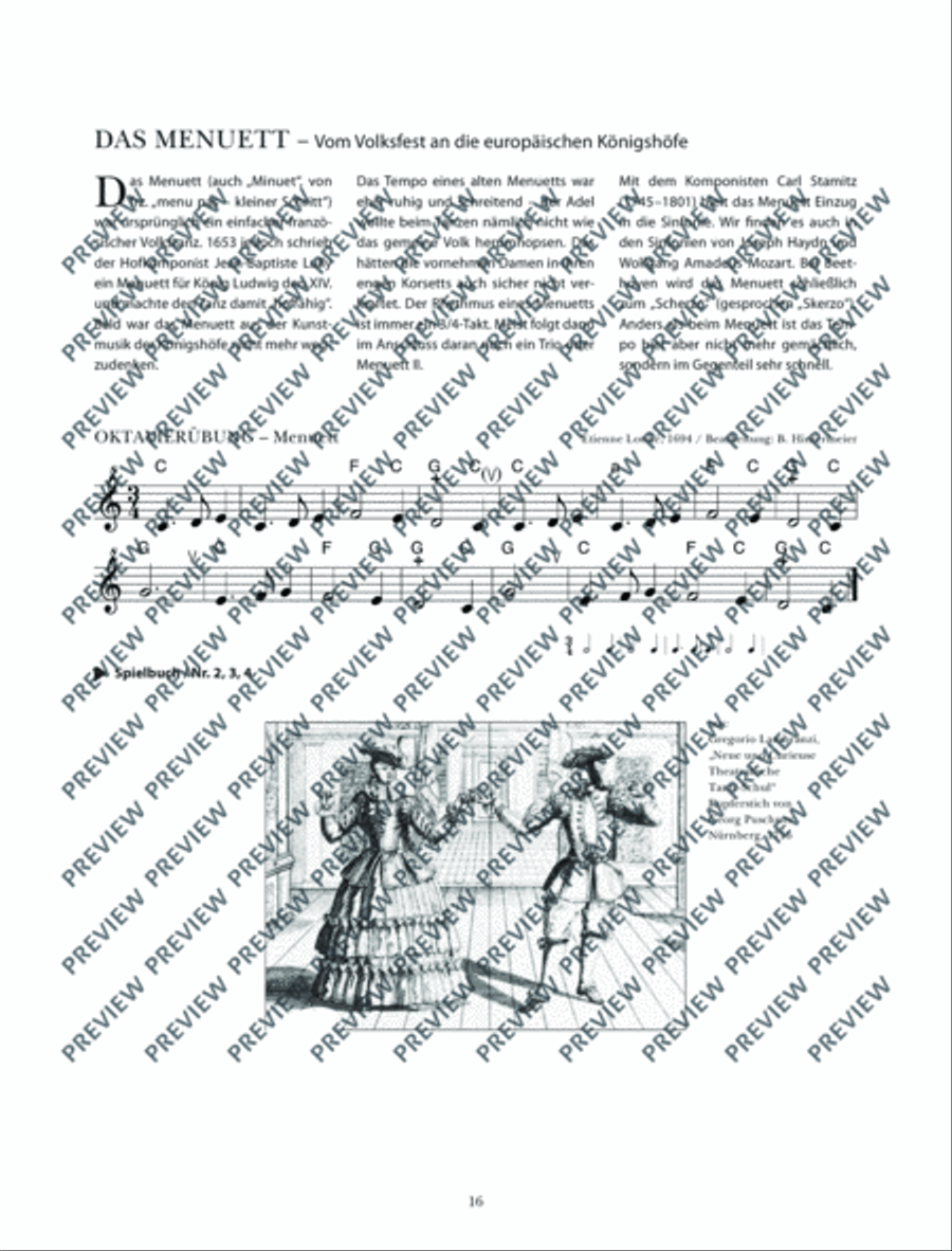 Altblockflötenschule Alto Recorder scores gallery preview page 17