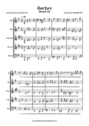 Messiah 1.01 Overture (Woodwind Quintet)