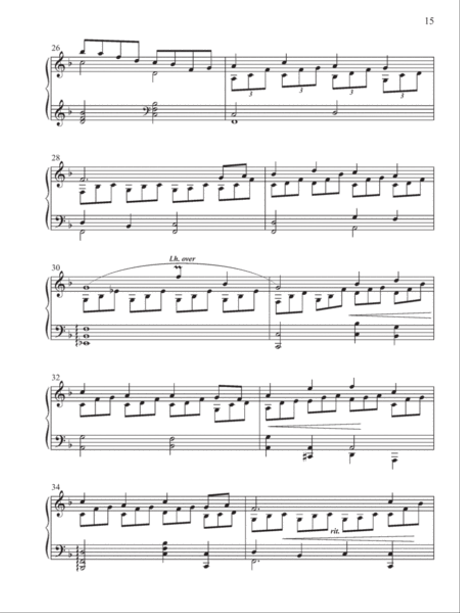 All Nature Sings Piano Solo scores gallery preview page 7