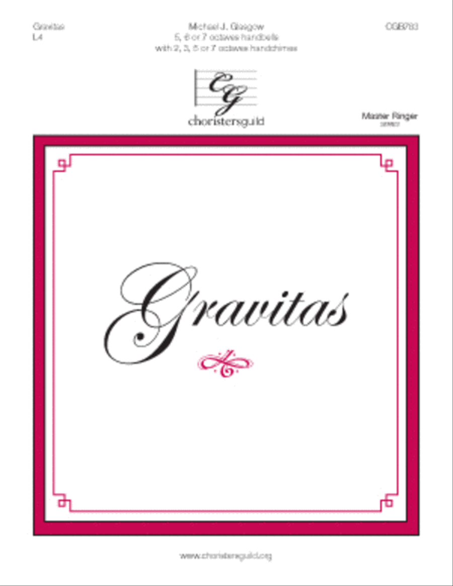 Gravitas Handbell Choir scores gallery preview page 1