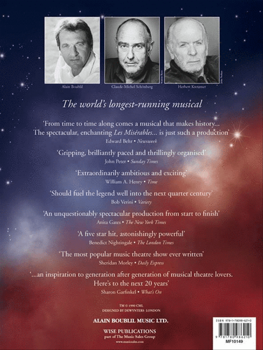 Les Misérables Les Misérables Piano, Vocal, Guitar scores gallery preview page 3