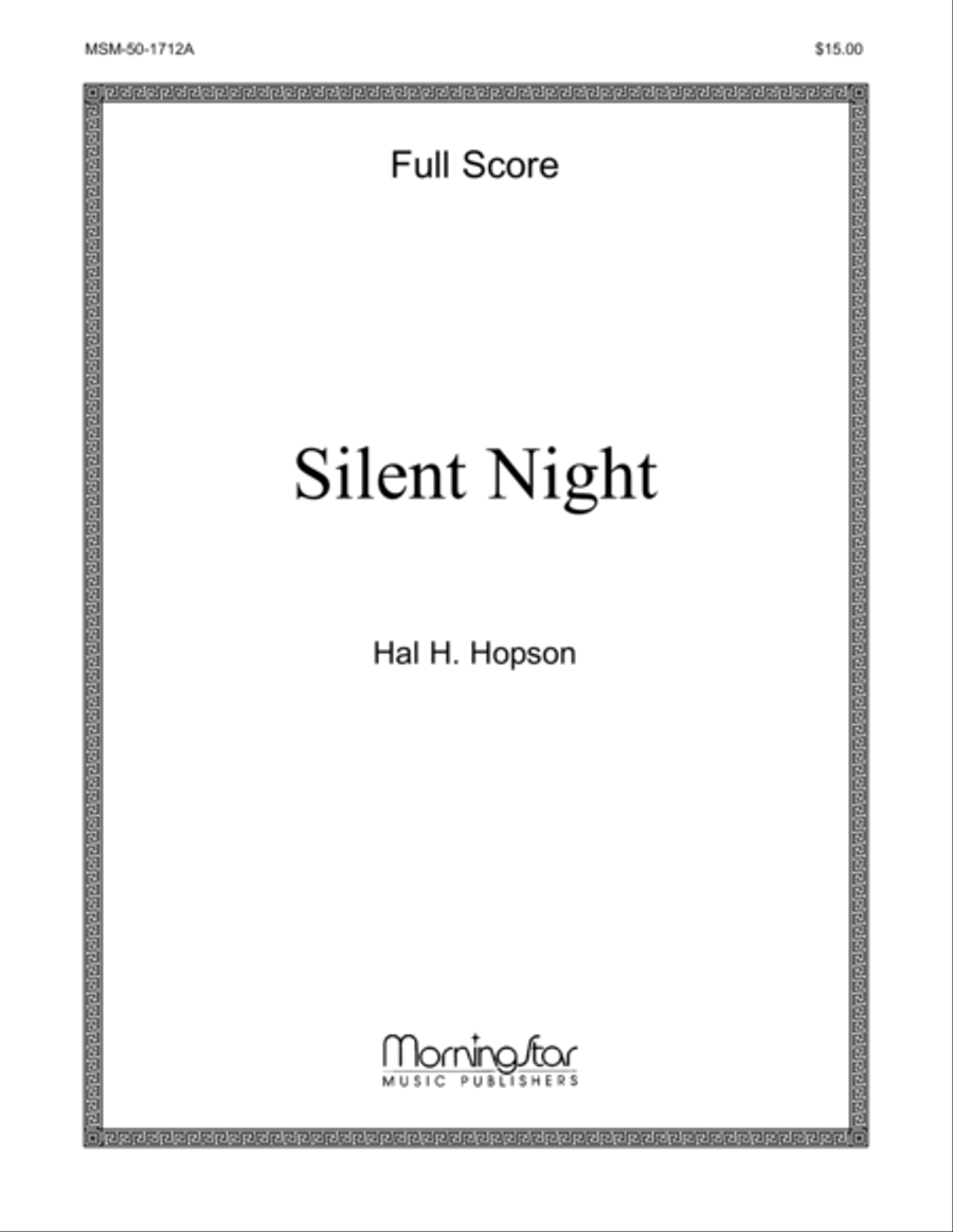 Silent Night Choir scores gallery preview page 1