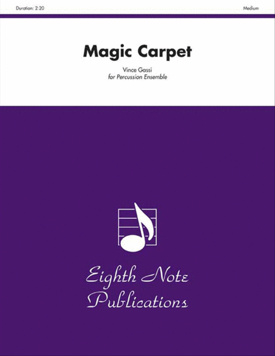 Magic Carpet Percussion Ensemble scores gallery preview page 1