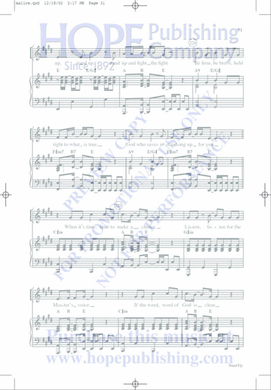 Malice in the Palace Unison Choir scores gallery preview page 31