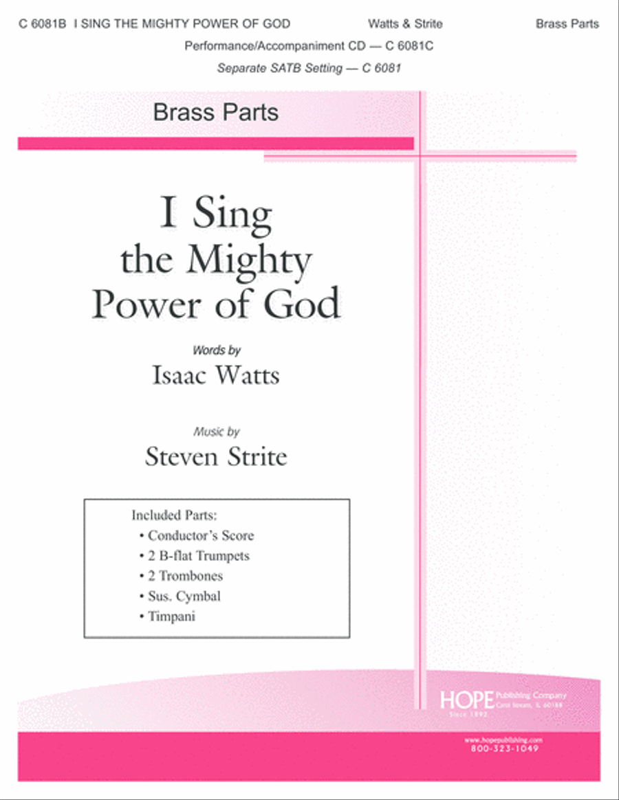 I Sing the Mighty Power of God Piano scores gallery preview page 1
