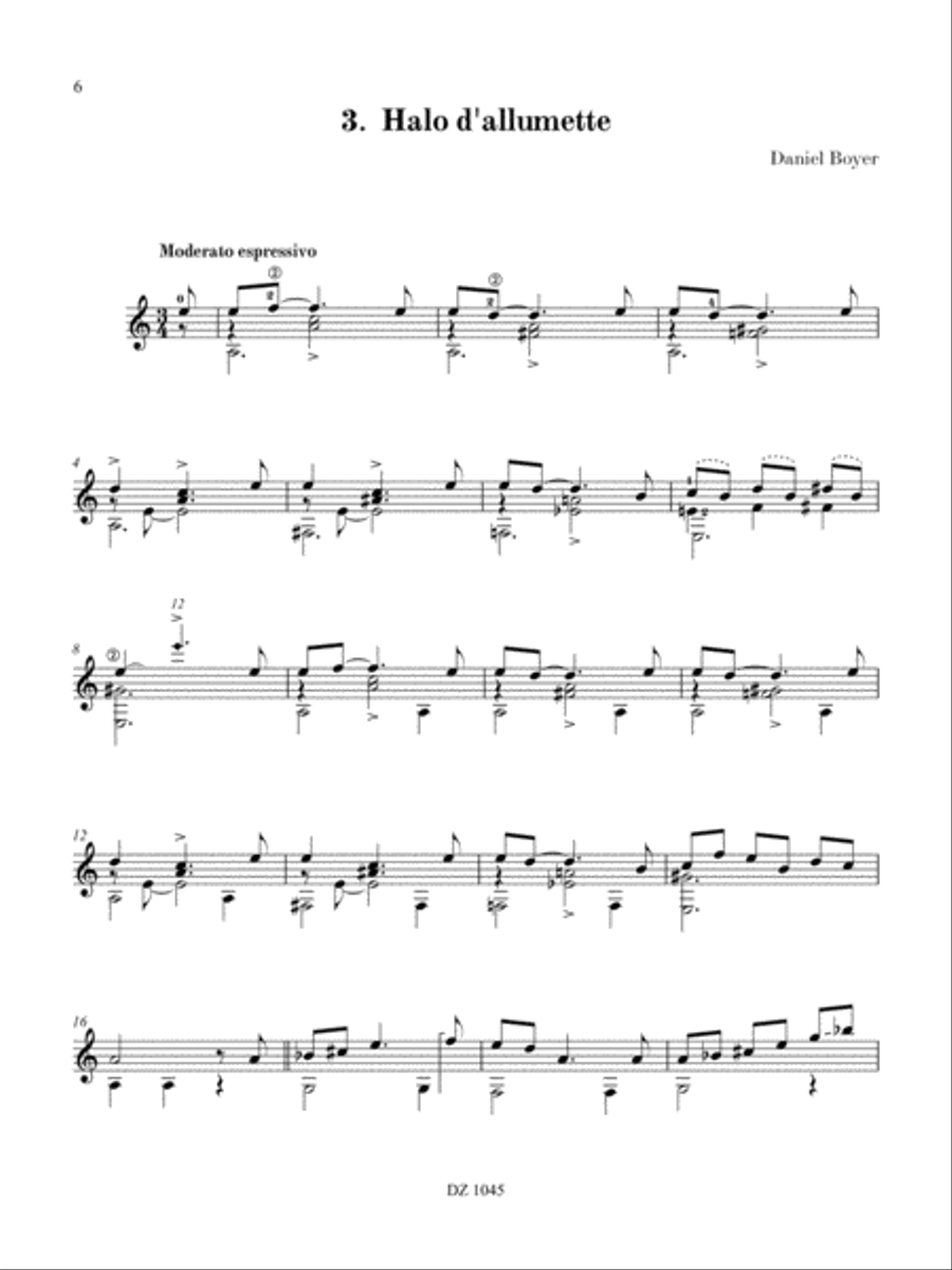 La guitare dans tous ses états, vol. 5 Classical Guitar scores gallery preview page 6