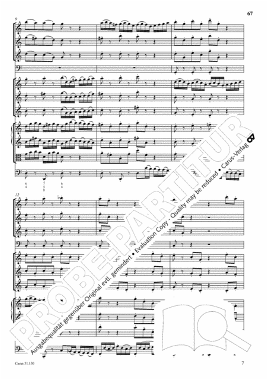 The Complete Sacred Vocal Works (Das geistliche Vokalwerk) Voice scores gallery preview page 68