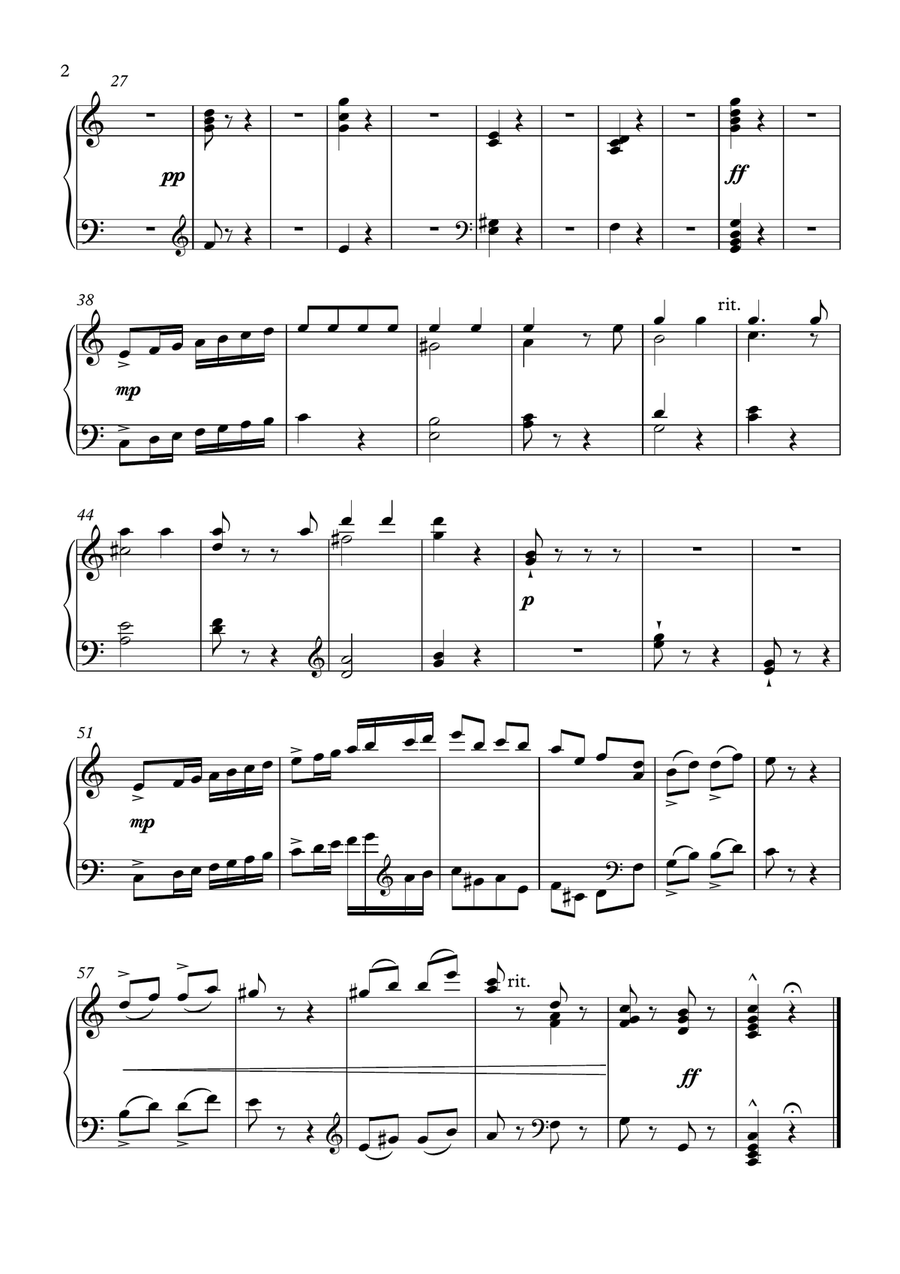 Short Piano Pieces by Edvard Grieg Small Ensemble scores gallery preview page 6