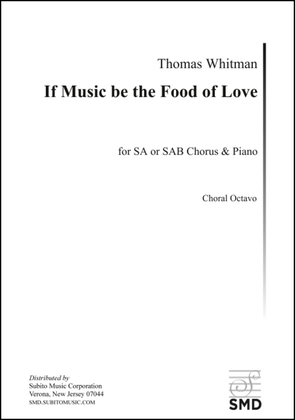 Book cover for If Music be the Food of Love