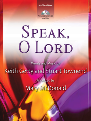 Book cover for Speak, O Lord - Vocal Solo