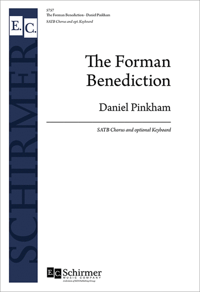 The Forman Benediction image number null