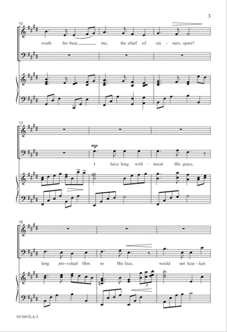 Depth of Mercy 4-Part scores gallery preview page 3