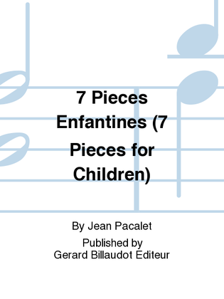 Book cover for 7 Pieces Enfantines
