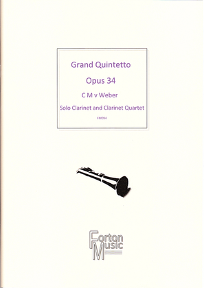 Book cover for Grand Quintetto, Opus 34