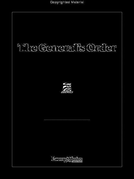 The General's Order image number null