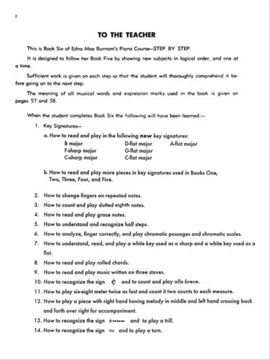 Step by Step Piano Course – Book 6 with Audio Piano Method scores gallery preview page 4