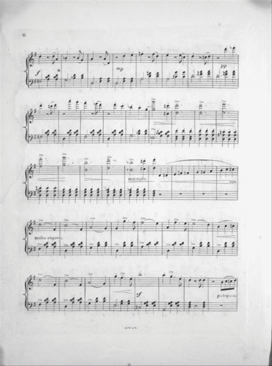 The Jewel of Spring Hill. Waltz Piano Solo scores gallery preview page 5