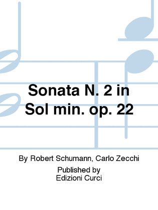 Sonata N. 2 in Sol min. op. 22