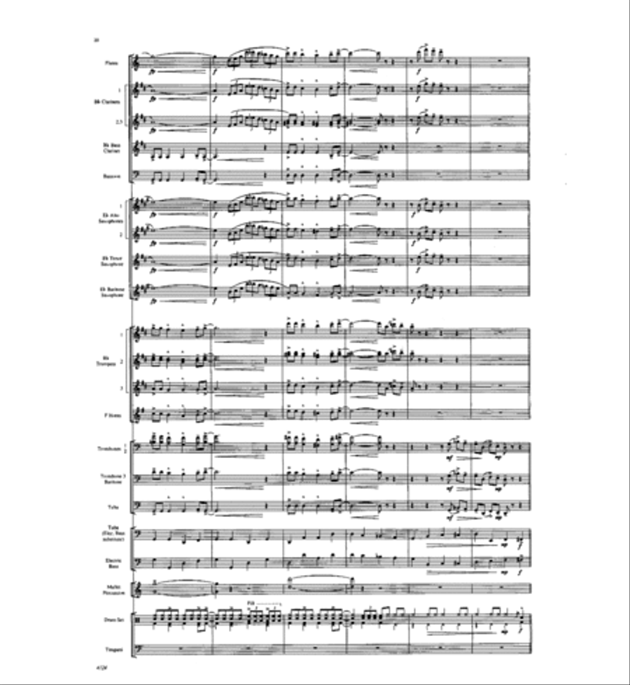 Big Band Cavalcade Big Band Cavalcade Big Band scores gallery preview page 21