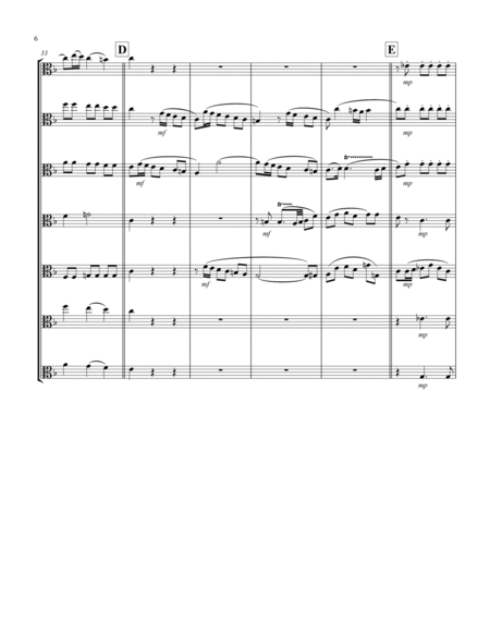 Recordare (from "Requiem") (F) (Viola Septet)