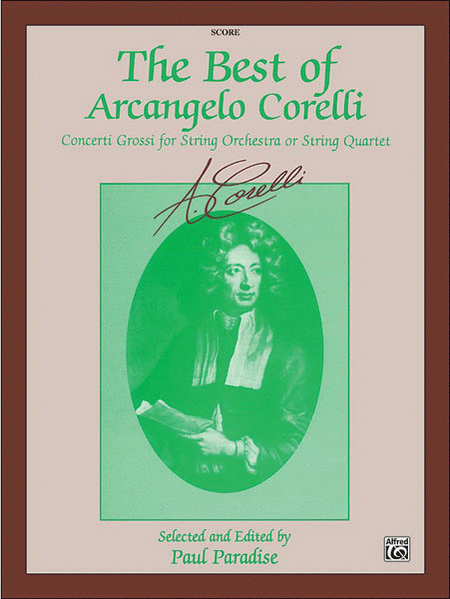 Best Of Arcangelo Corelli Score