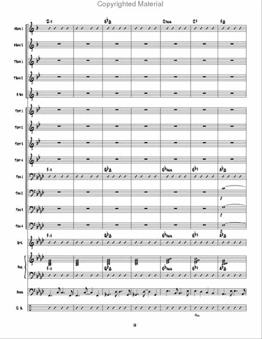 Captiva Island Jazz Ensemble scores gallery preview page 17