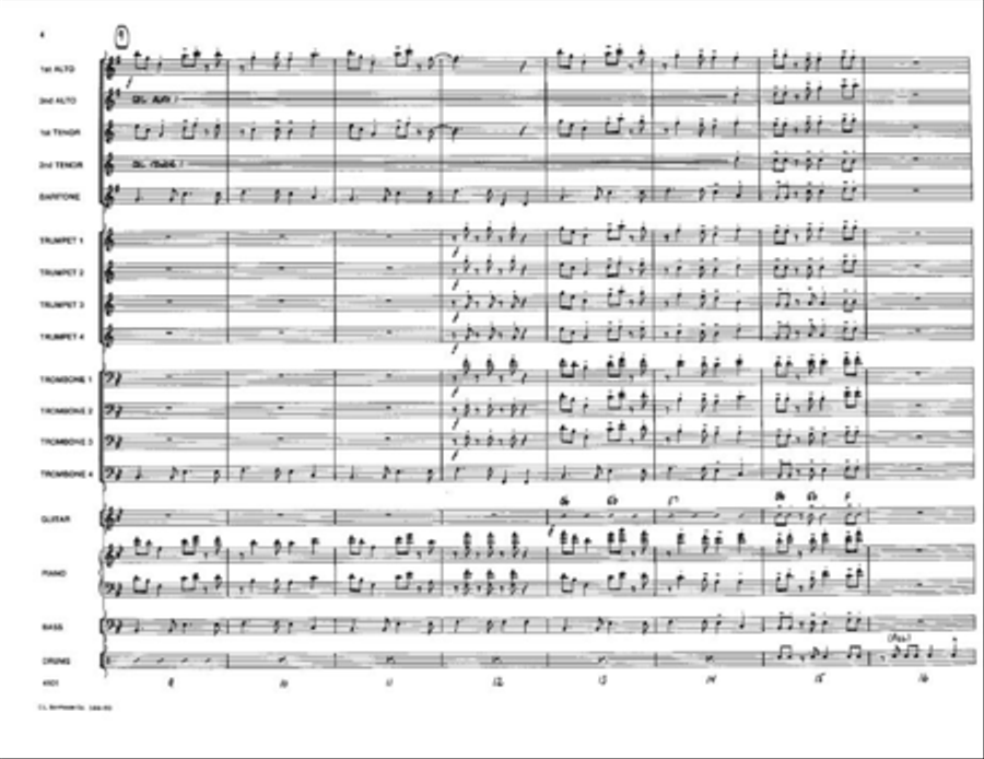 Hot Sauce Big Band scores gallery preview page 2