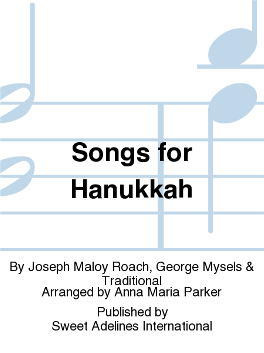 Songs for Hanukkah Songs for Hanukkah A Cappella scores gallery preview page 1