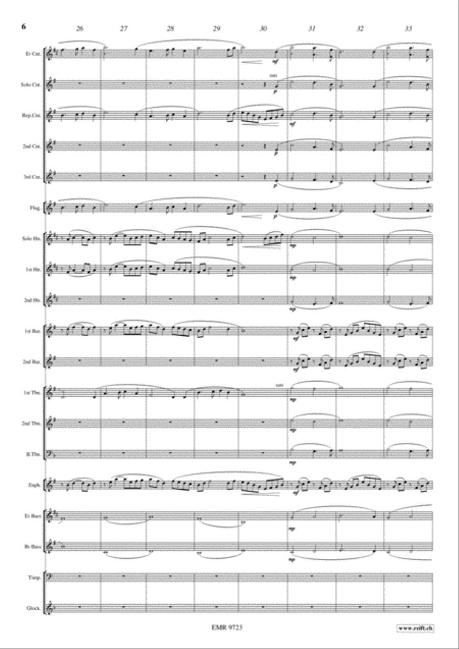 I'm Dreaming Of Home I'm Dreaming Of Home Brass Band scores gallery preview page 7