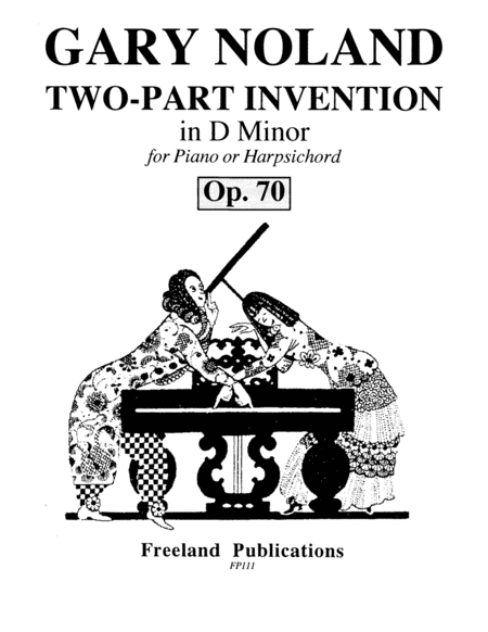"Two-Part Invention" in D Minor Op. 70