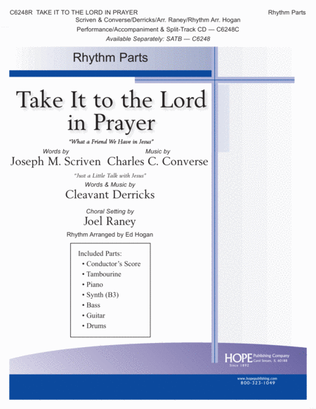 Book cover for Take It to the Lord In Prayer