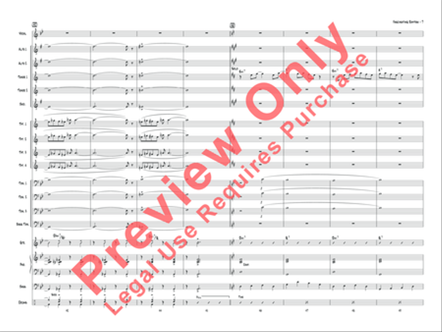 Fascinating Rhythm Jazz Ensemble scores gallery preview page 34