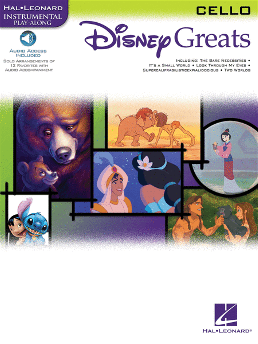 Disney Greats Cello scores gallery preview page 1