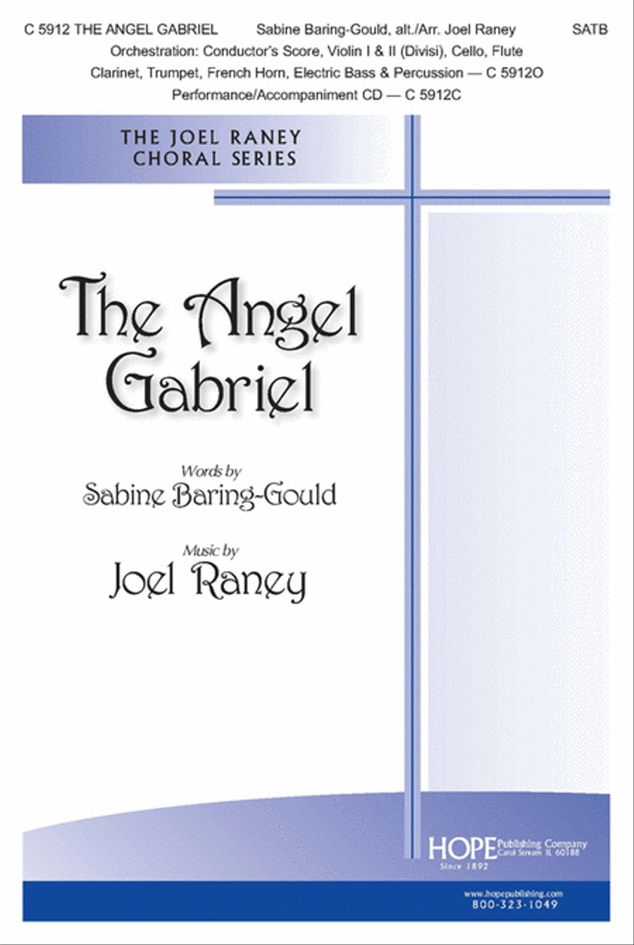 The Angel Gabriel 4-Part scores gallery preview page 1