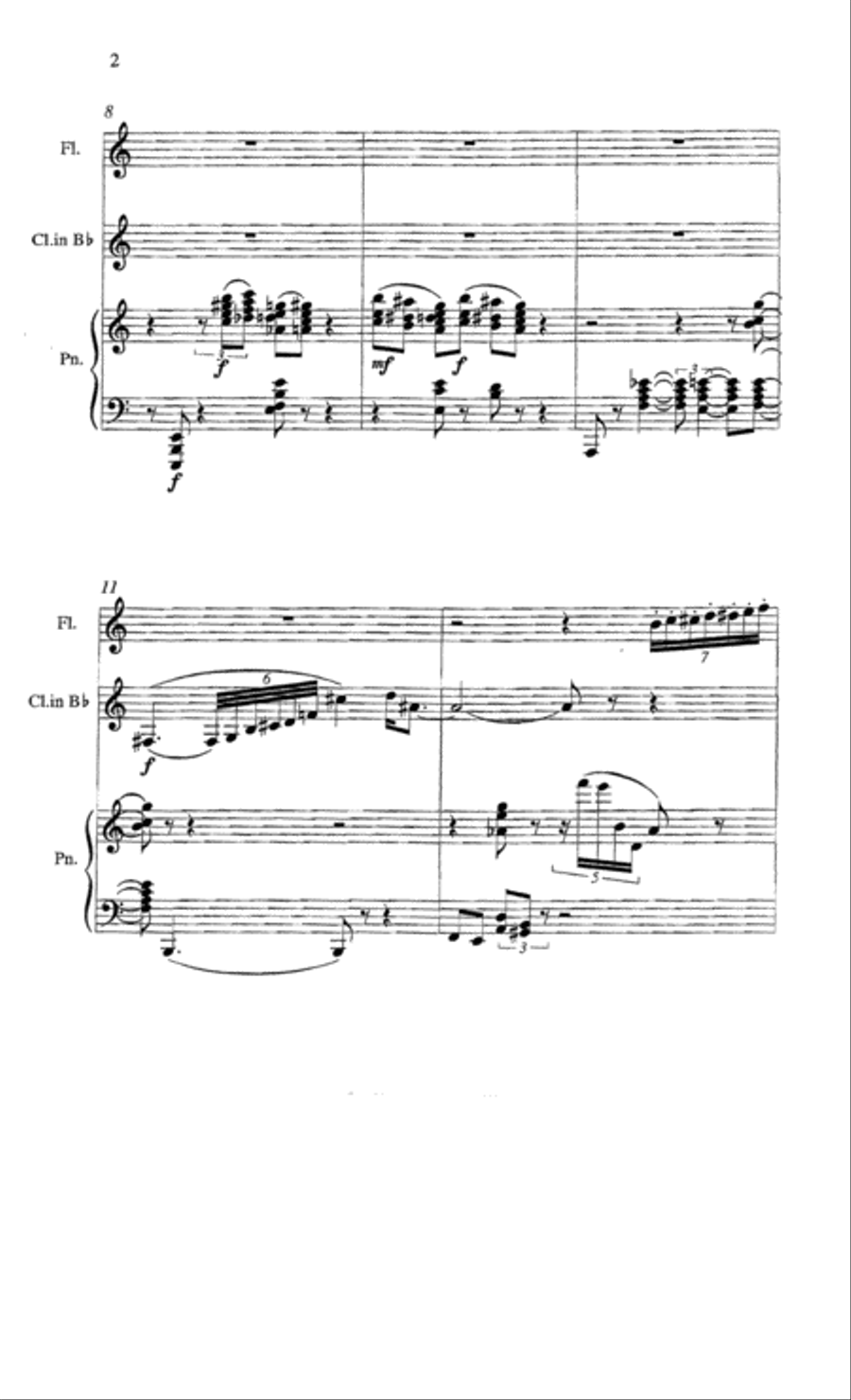 [Jazwinski] Blue Shadows Woodwind Duet scores gallery preview page 4