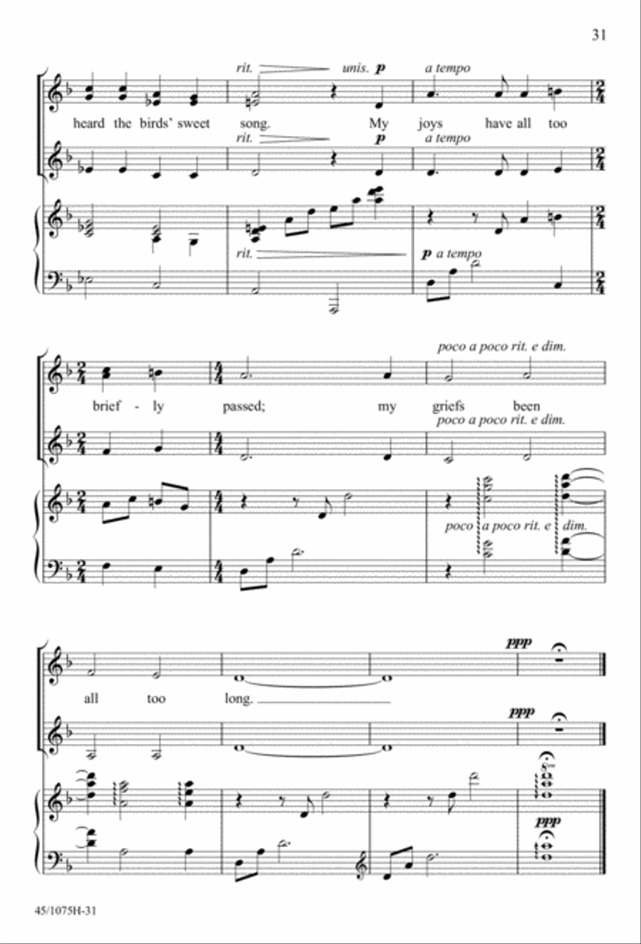 In Concert! for SSA SSA scores gallery preview page 33
