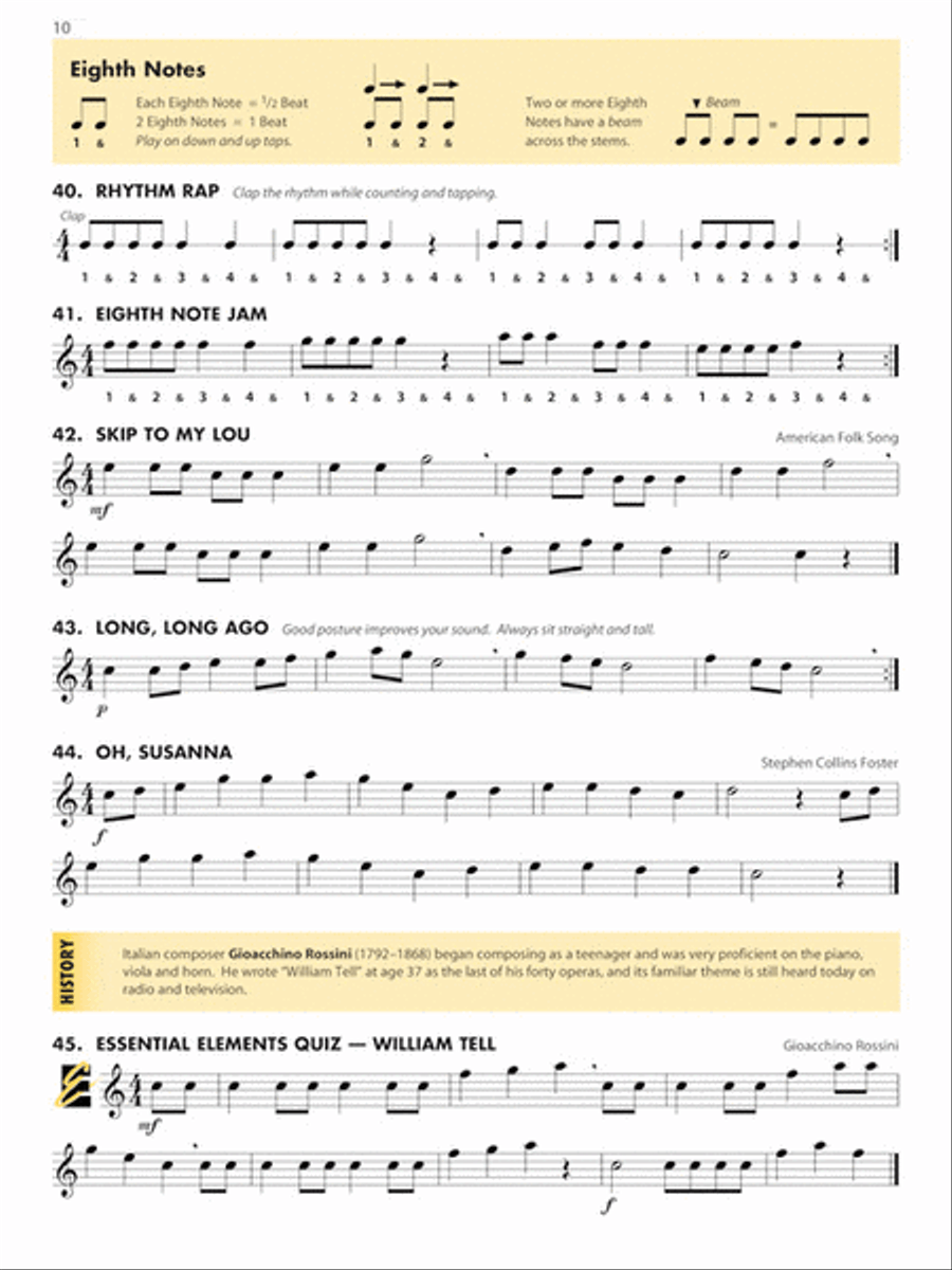 Essential Elements for Band – Bb Tenor Saxophone Book 1 with EEi image number null