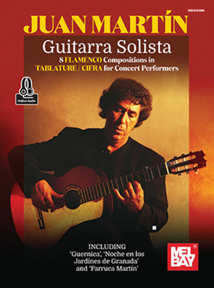 Book cover for Guitarra Solista - 8 Flamenco Compositions In Tablature/Cifra For Concert