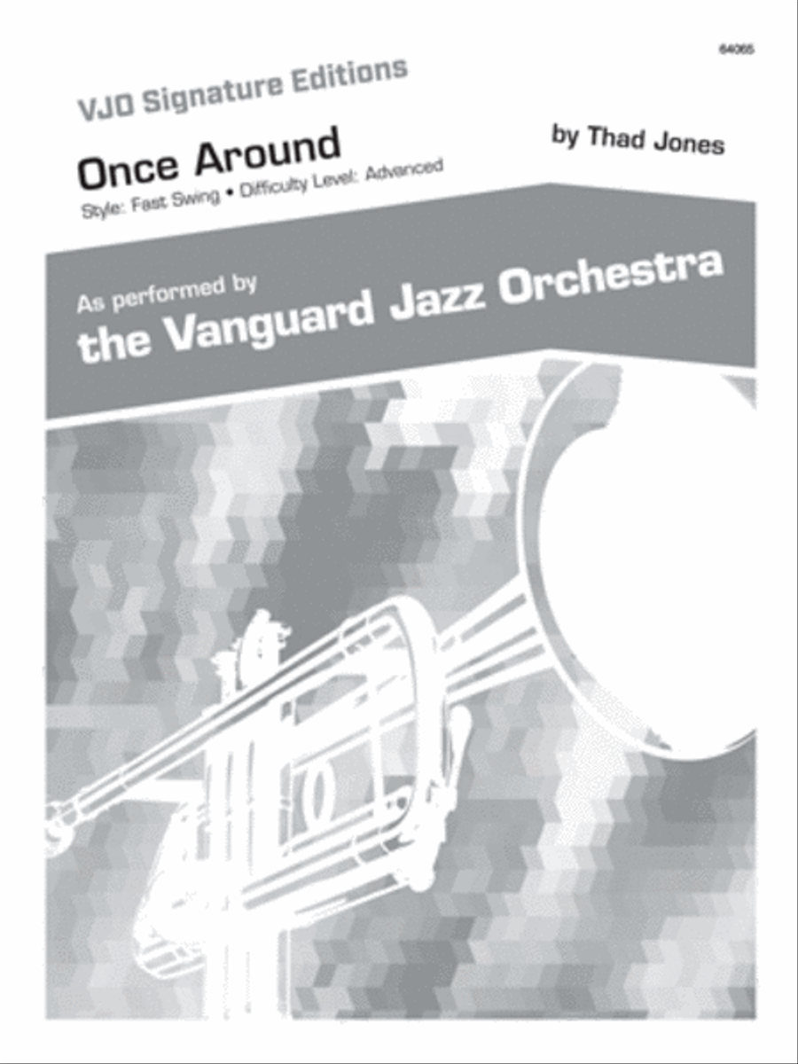 Once Around Jazz Ensemble scores gallery preview page 1