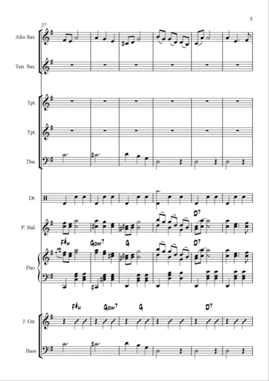 Santa Lucia (Score & Parts) image number null