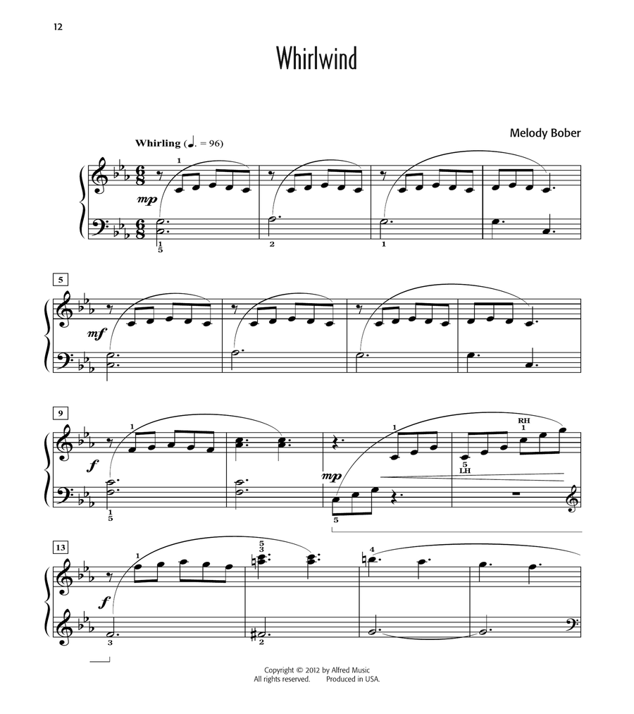 Melody Bober's Favorite Solos, Book 2 Easy Piano scores gallery preview page 4